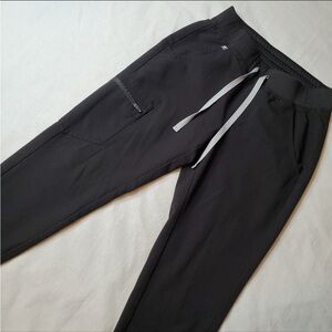 Figs Zamora  Black Jogger Scrub Pants XXS Petite
